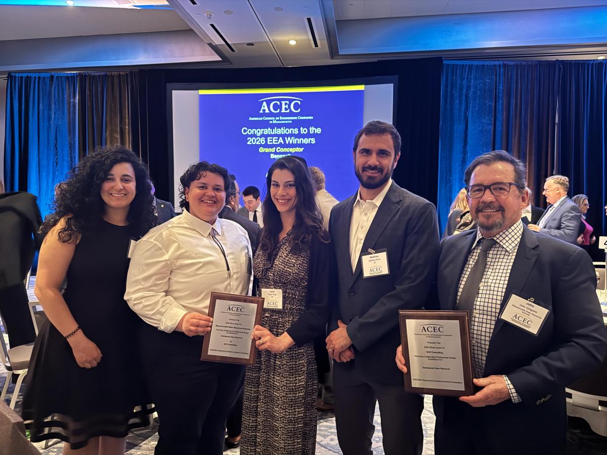 SLR wins ACEC MA Award for Quinapoxet Dam Removal