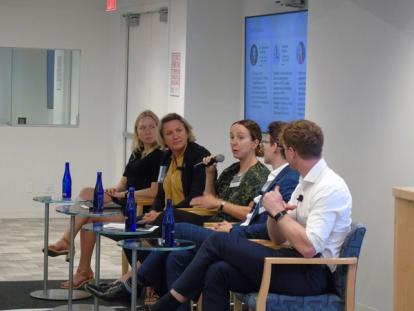 The panel of experts at The Power of Content event in NYC