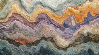 Abstract mineral textures