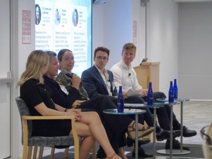 The panel of experts at The Power of Content event in NYC