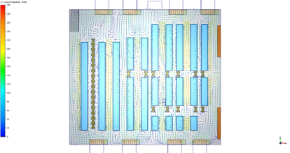 Top-down CFD modeling for a data center