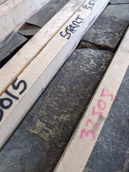 Copper sulphide core