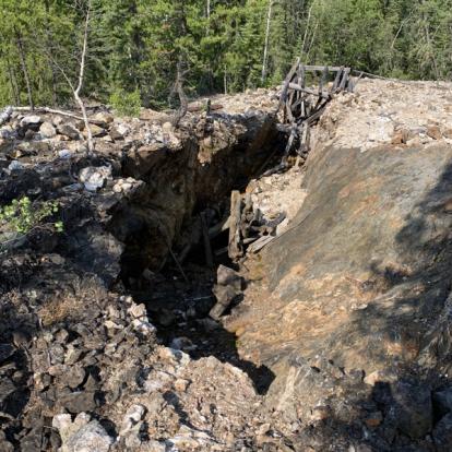 O'Connor mine site deep trench hazard