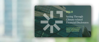 Front cover of 'seeing through climate-related financial disclosures'