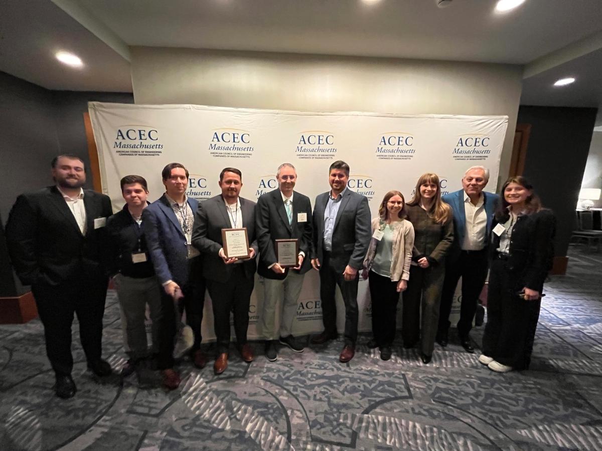 SLR awarded ACEC MA Silver Award for Memorial Park Project