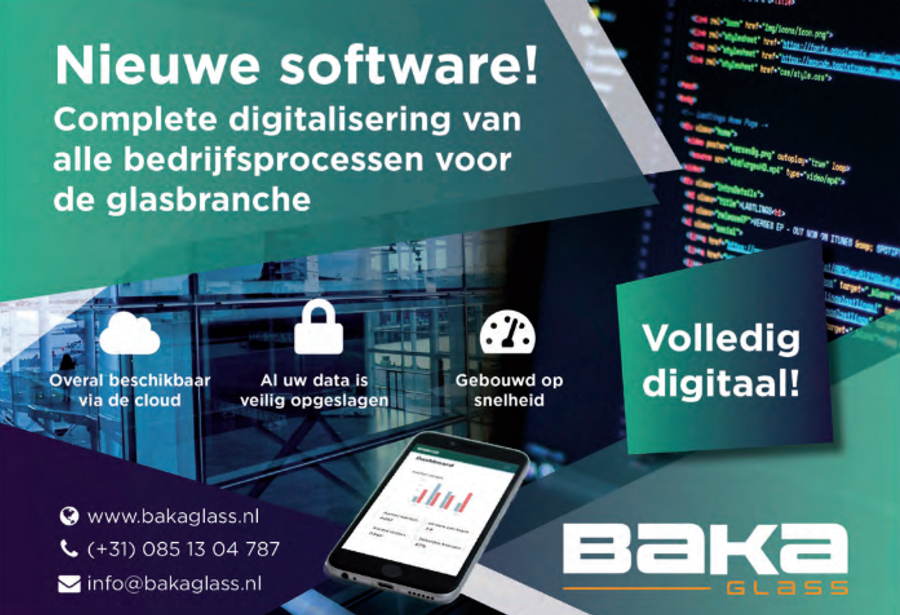 Baka Glass anuncio en Glas en beeld