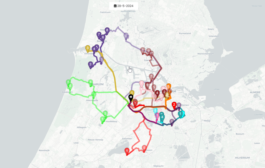 Efficiënte routeplanning in Baka Glass