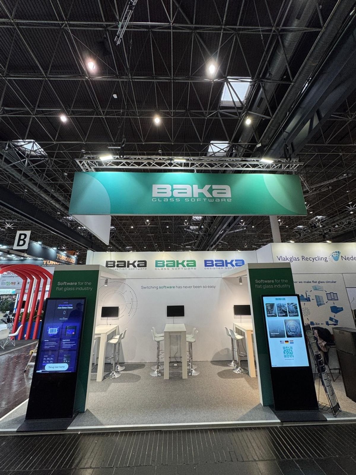 Baka Glass stand at Glasstec 2024