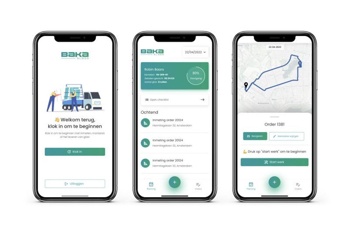 Baka Glass mobile app
