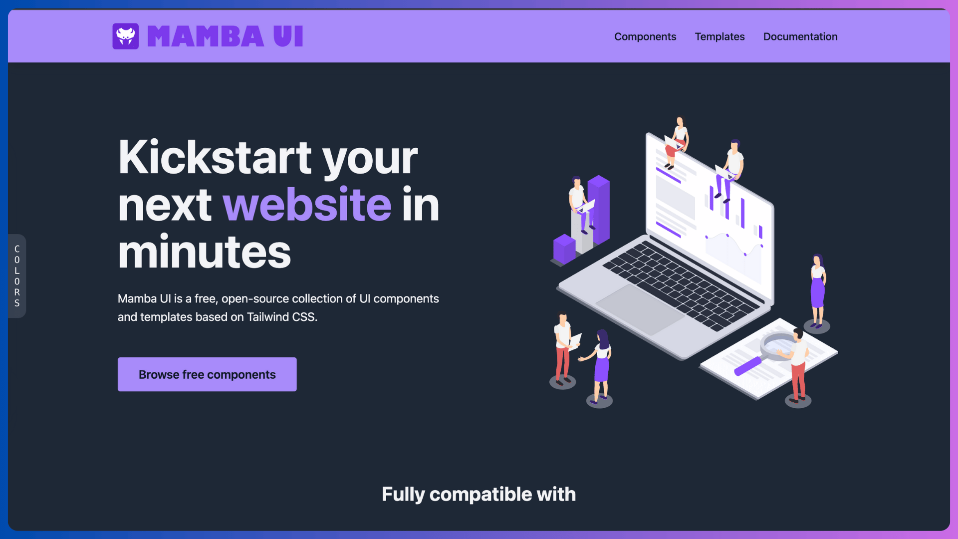 21+ Best Free Tailwind CSS Component Libraries & UI Kits - 2025
