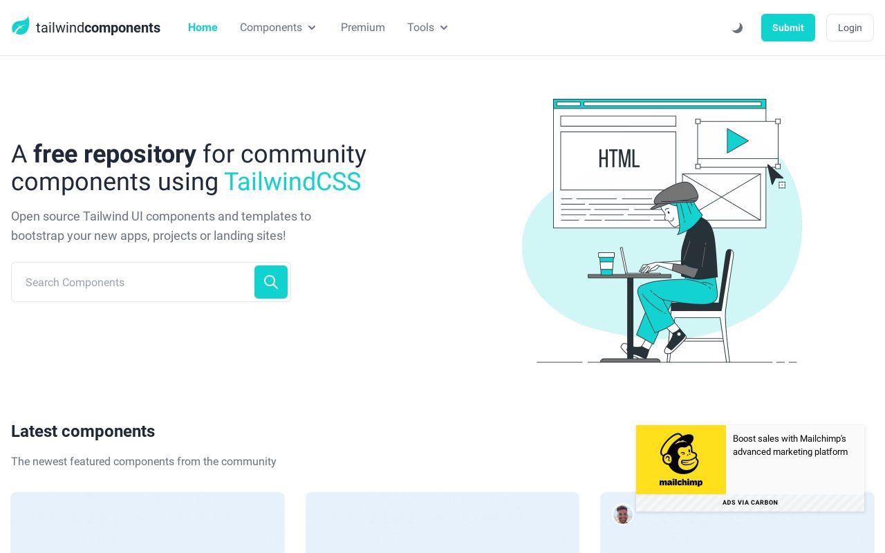 Best Free Tailwind CSS Component Libraries and UI Kits 2024