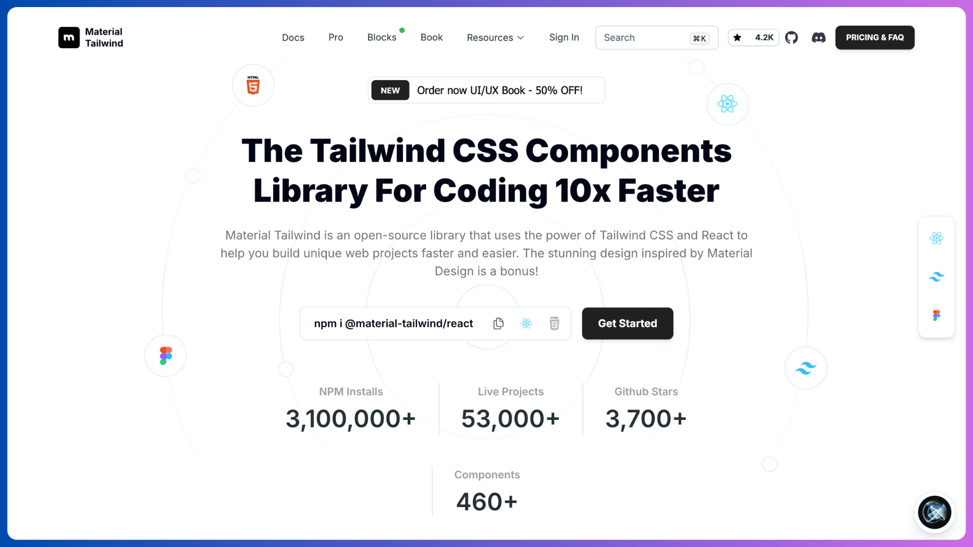 21+ Best Free Tailwind CSS Component Libraries & UI Kits - 2025