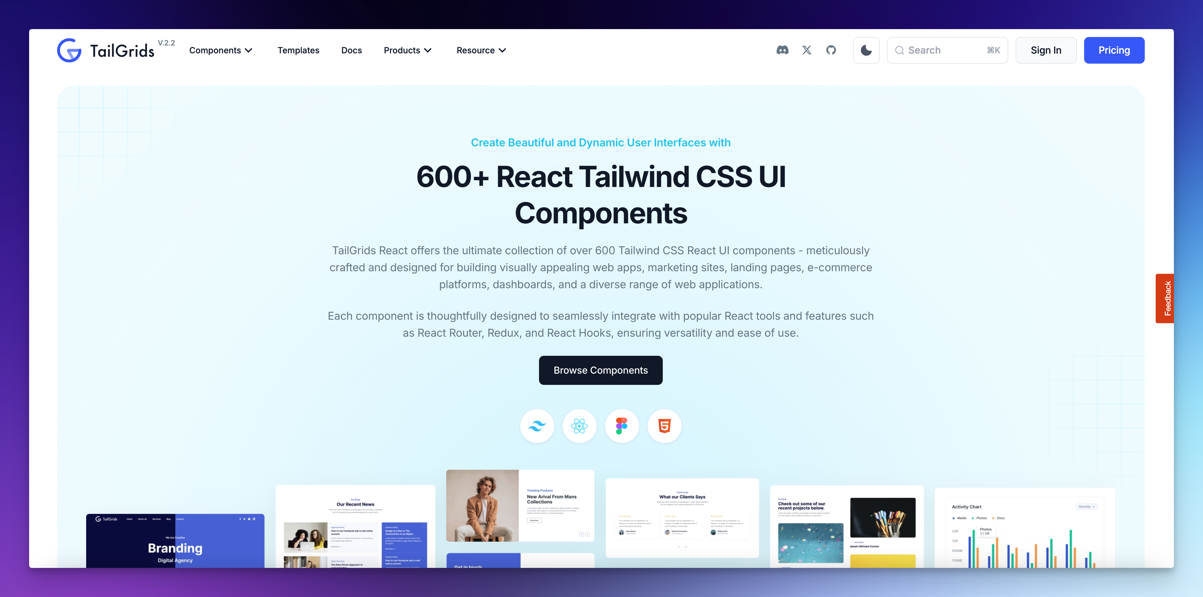 10+ Best React Component Library for 2024