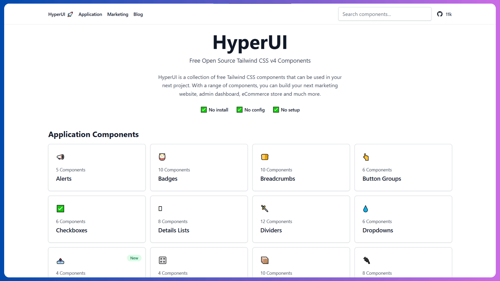 21+ Best Free Tailwind CSS Component Libraries & UI Kits - 2025