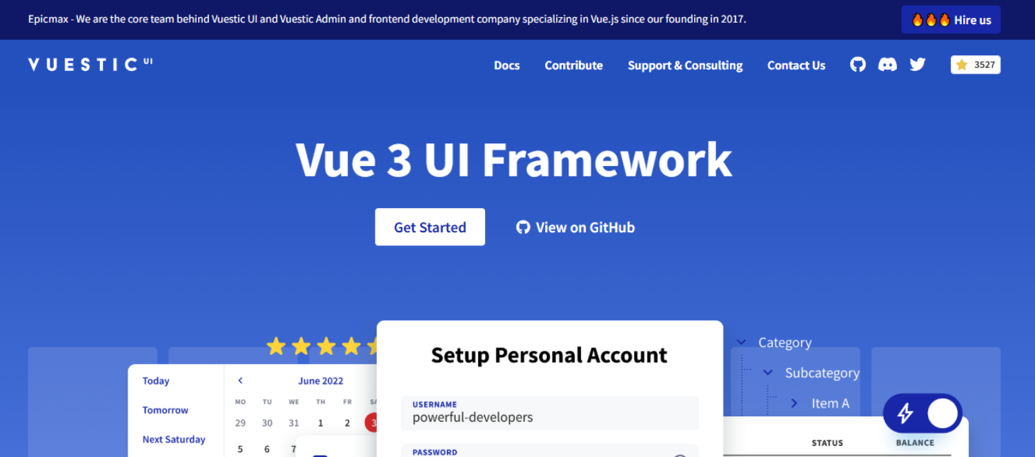 11+ Best Vue Components Libraries for 2025