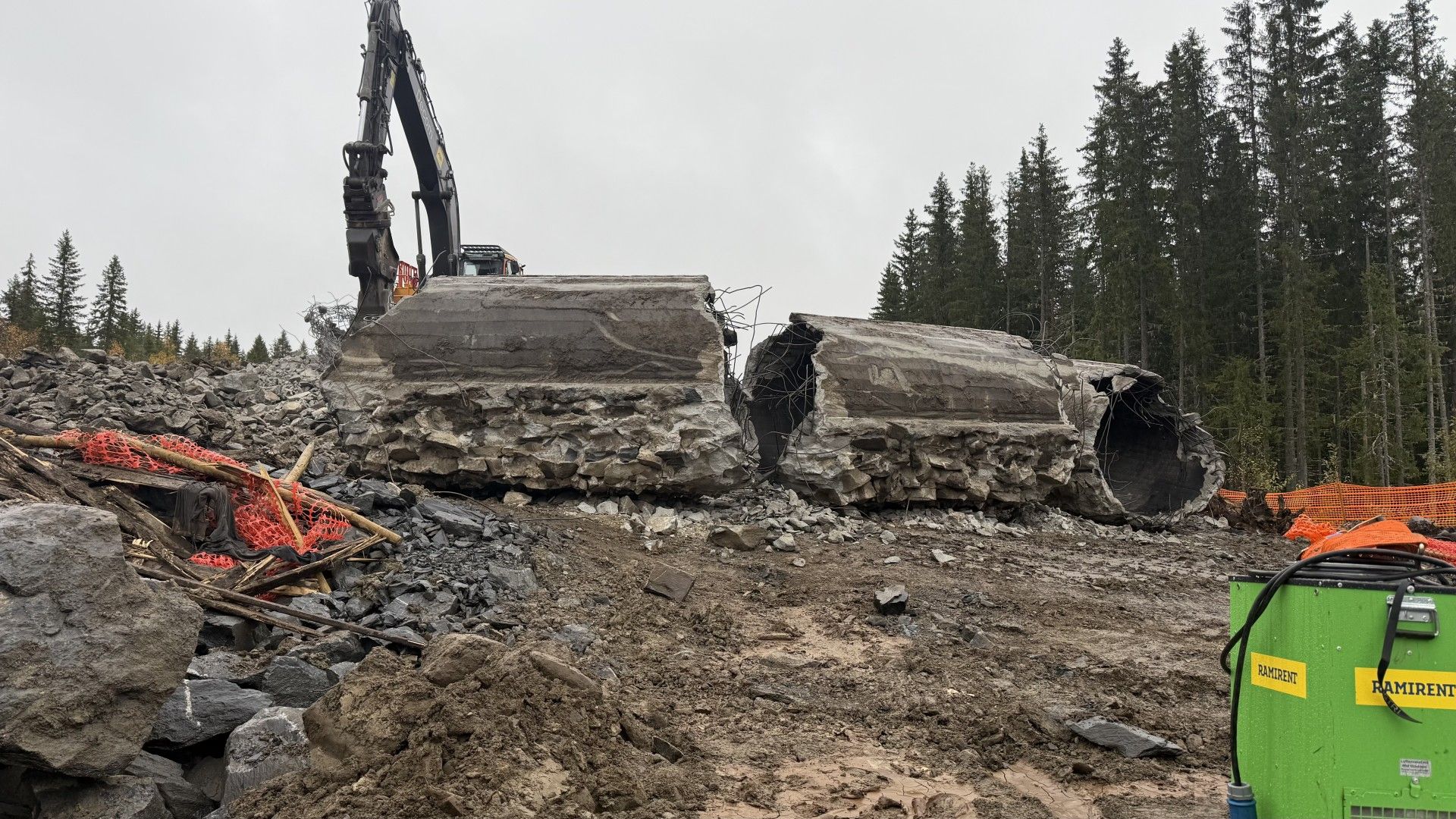 Rydder opp etter nesten et århundre med krafthistorie på Kroken i Lillehammer
