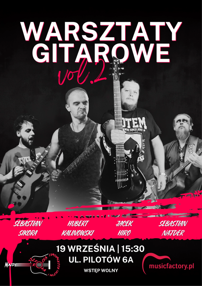 Back to school... School Of Rock! Czyli Warsztaty Gitarowe Vol.2