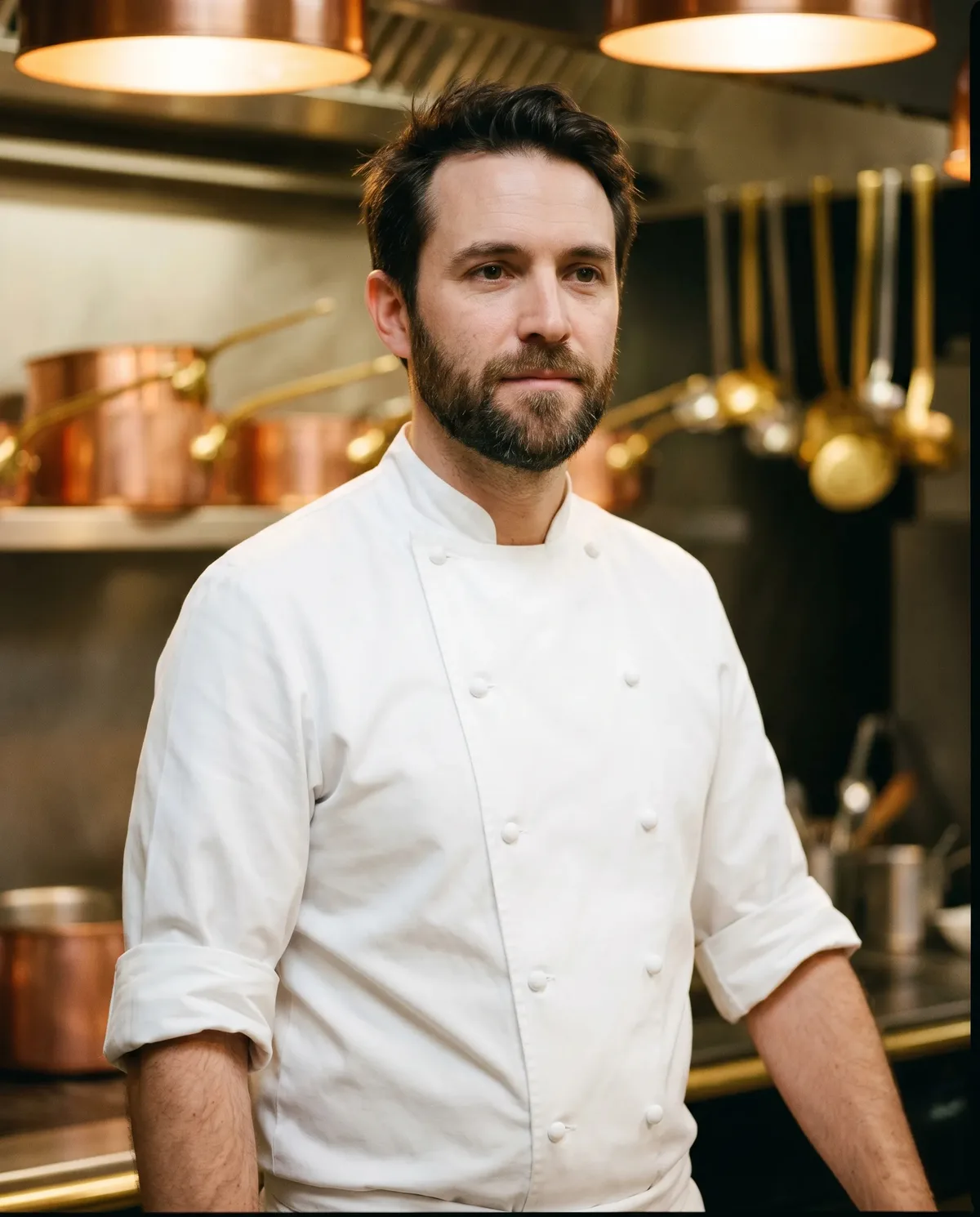 Portrait éditorial de Vincent Charvet, chef-propriétaire · Maison Charvet