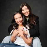 End of School Portraits with Angeles and Sofia