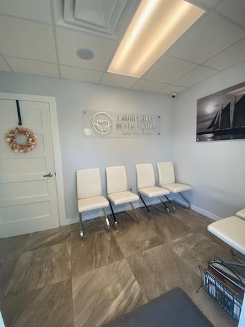 a waiting room for largo smiles dental center