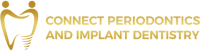 the logo for connect periodontics and implant dentistry