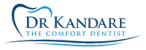 the logo for dr kandare the comfort dentist