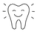 a tooth made out of roads on a black background