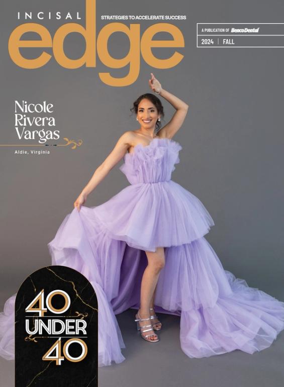 nicole rivera vargas is on the cover of incisal edge