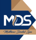 a logo for matthew 's dental spa is shown