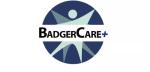 a logo for badgercare + with a person in a circle .