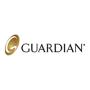 the guardian logo is on a white background .