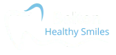 a pixel art logo for boston healthy smiles