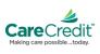 a logo for carecredit making care possible today