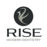 a black background with the word rise on it