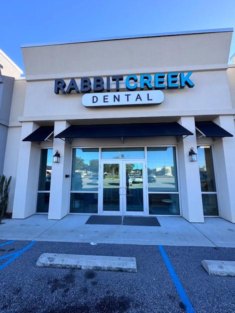 the front of a rabbit creek dental officebg