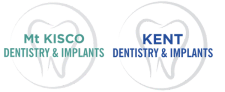 two logos for kent dentistry and implants