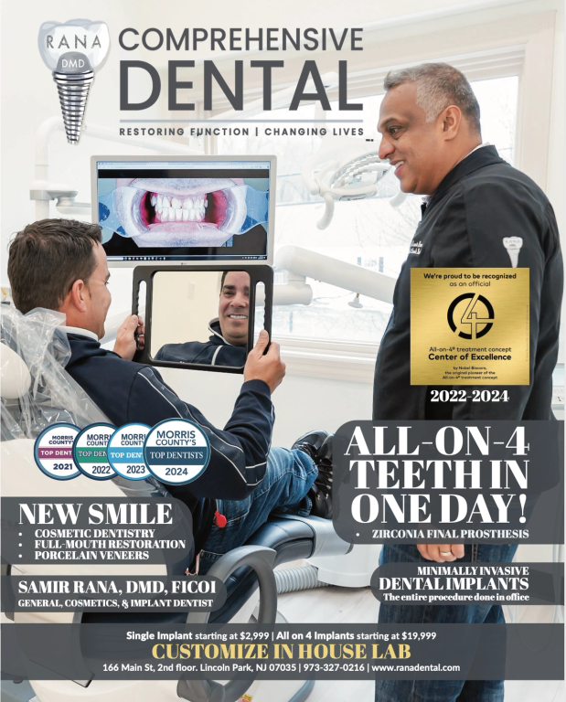 the cover of a magazine called comprehensive dental