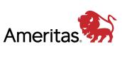 the ameritas logo has a red lion on it .