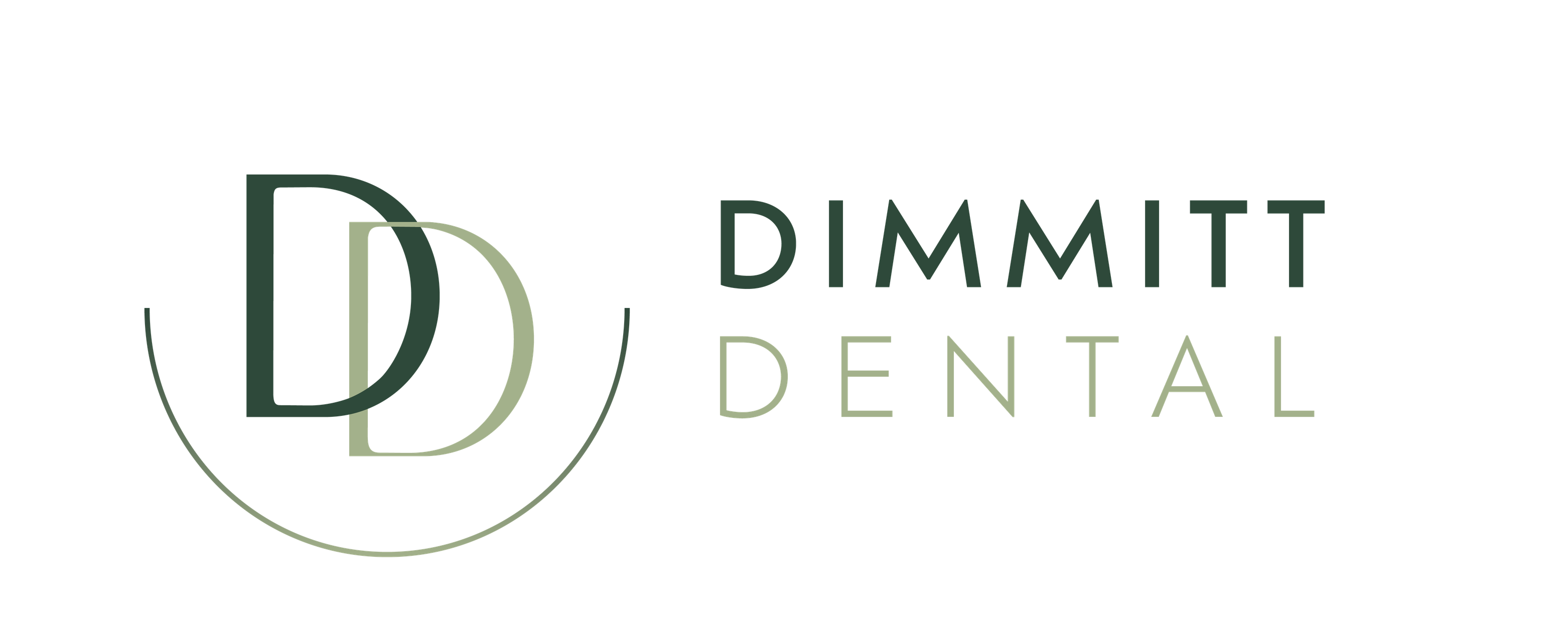 a pixelated logo for dinnett dental with a black background