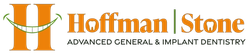 a logo for hoffman stone advanced general & implant dentistry