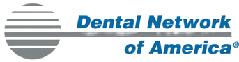 a logo for the dental network of america