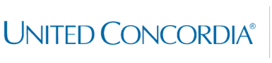 the word concordia is written in blue on a black background