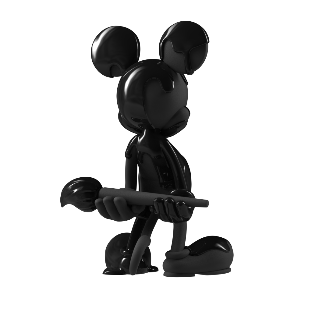 ☆Micky°ʚɞ°★ D100: Mickey Mouse Transformation (Blackout Edition) | Mighty Jaxx