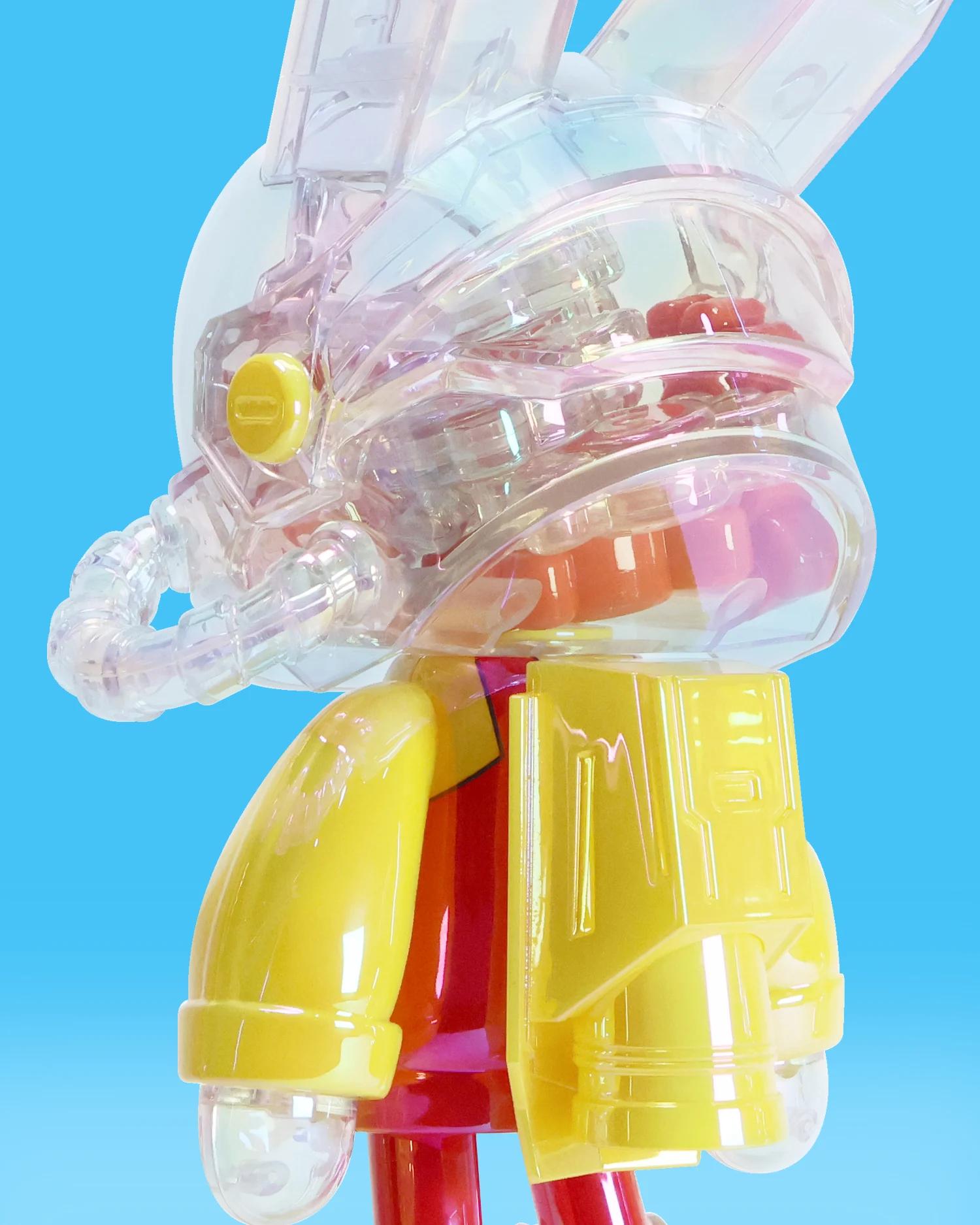 ROBBIART ROBBi レインボー　JAPAN ROBBi x PEKO Candy Box 400% | Mighty Jaxx