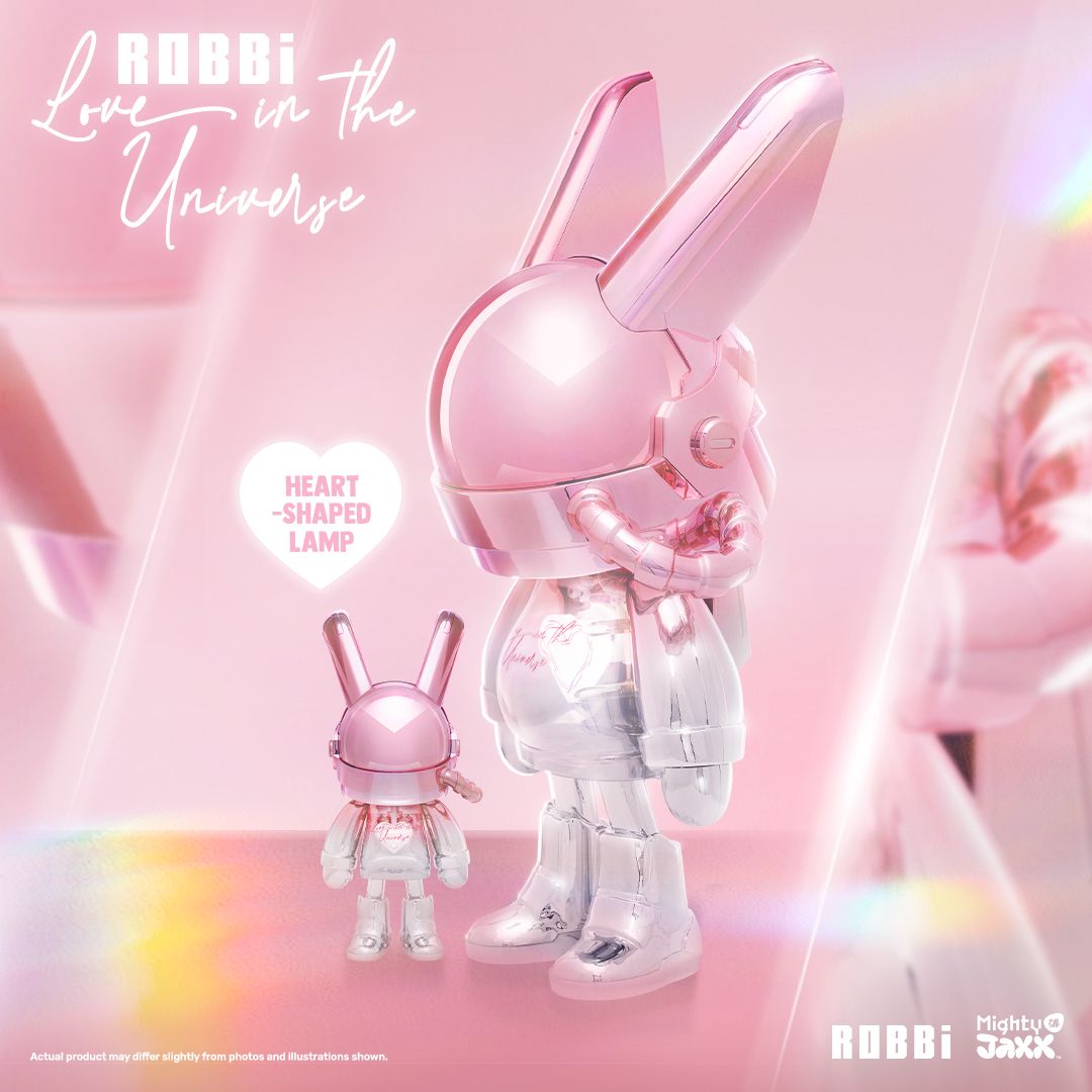 羅本製所 robinceramicstudio lalatoy ソフビ 未開封 ROBBi Love In The Universe - 1000% | Mighty Jaxx