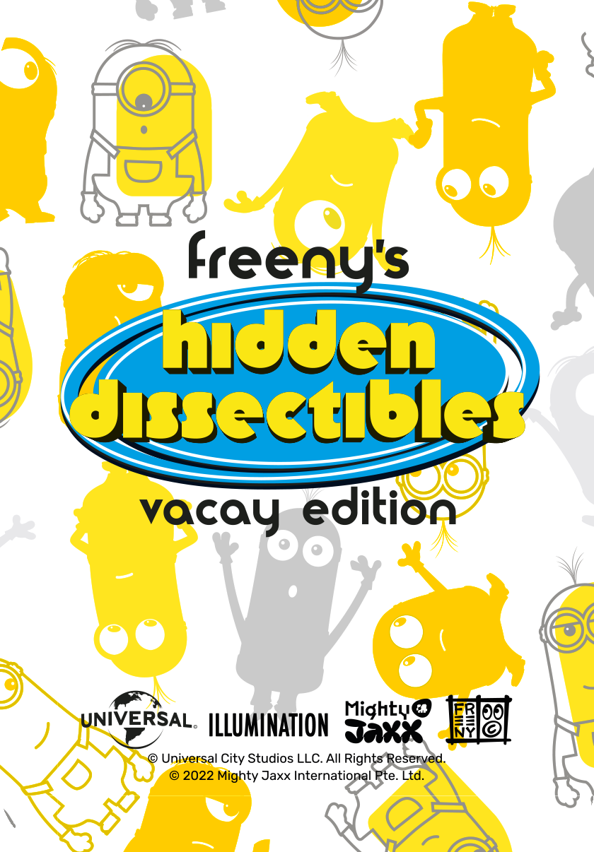 Freeny's Hidden Dissectibles Minions Series 01 - Vacay Edition