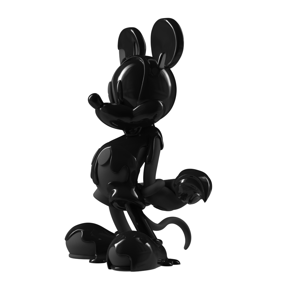D100: Mickey Mouse Transformation (Blackout Edition) | Mighty Jaxx