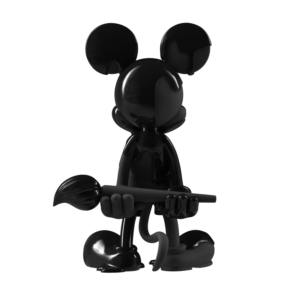 D100: Mickey Mouse Transformation (Blackout Edition) | Mighty Jaxx