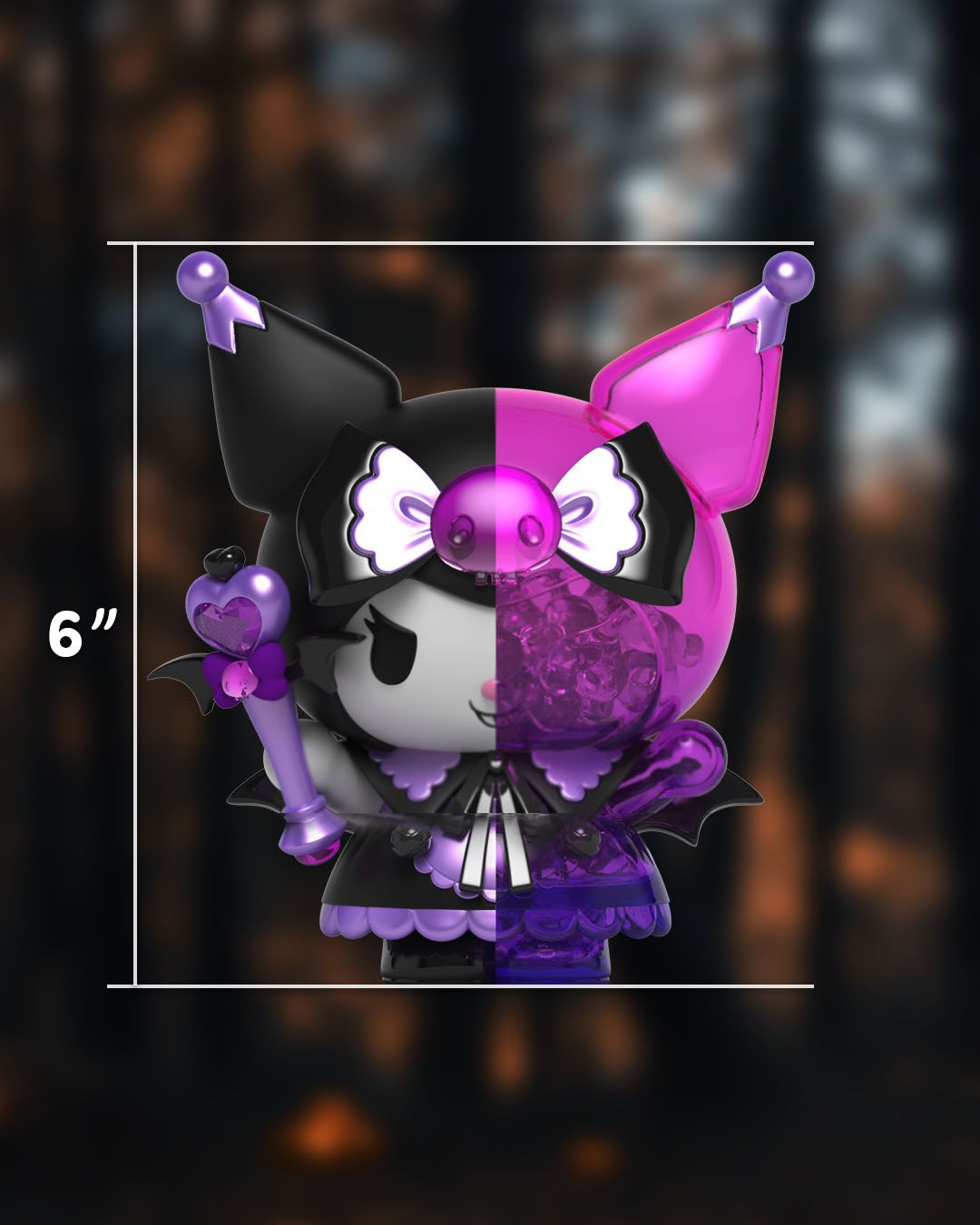 Skullpanda Kuromi まとめ売り 5点 Sanrio Kuromi Plush Set (Midnight Melo Crossover Special)