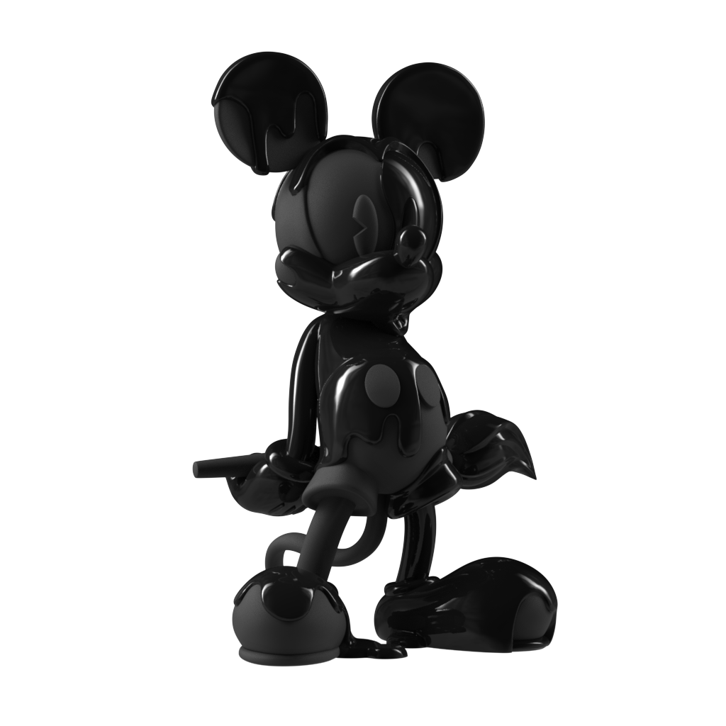 D100: Mickey Mouse Transformation (Blackout Edition) | Mighty Jaxx
